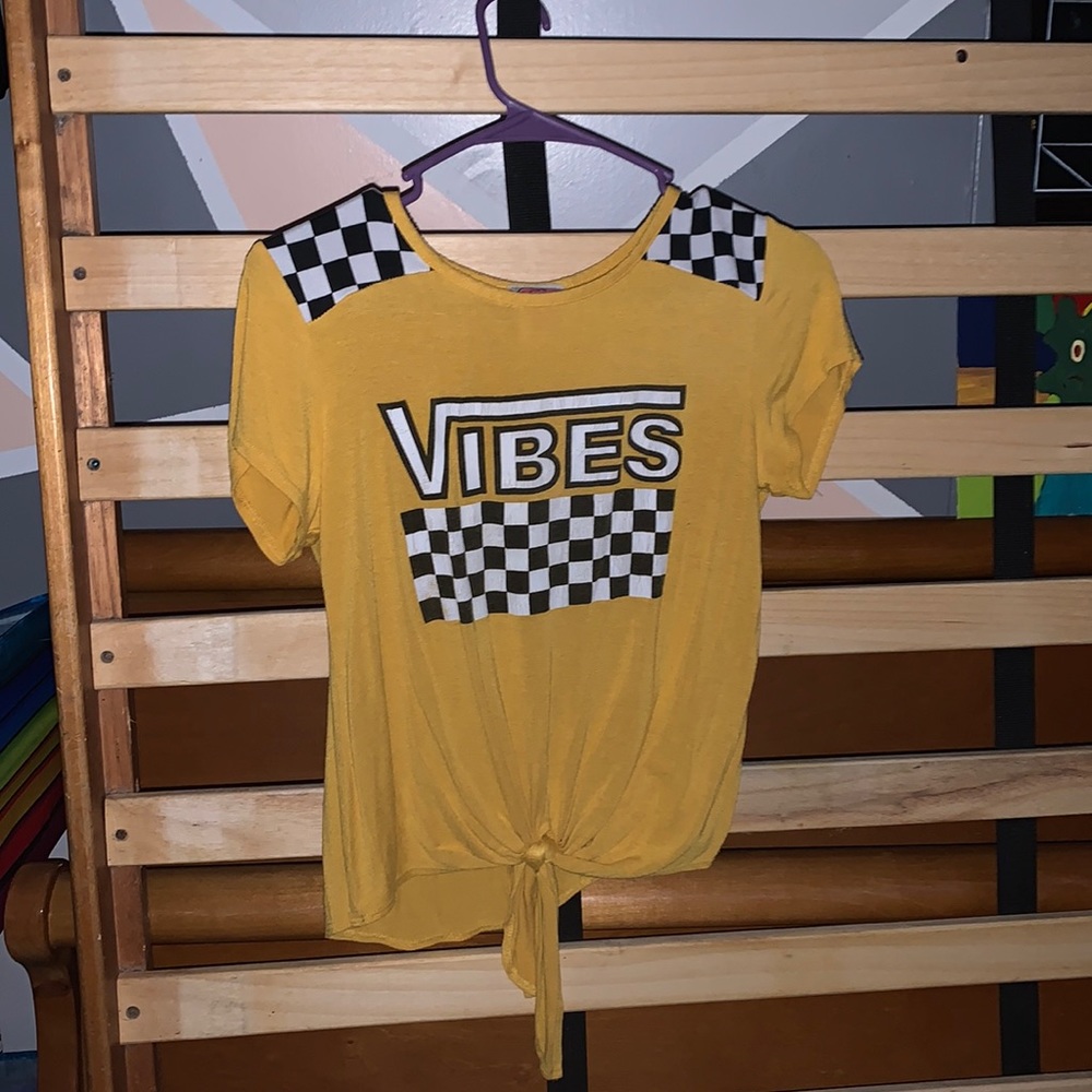 Yellow shirt